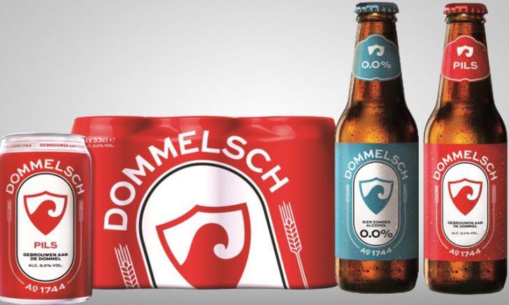Dommelsch nieuwe uiterlijk en lancering Dommelsch 0.0 Dommelsch nieuwe uiterlijk en lancering Dommelsch 0.0